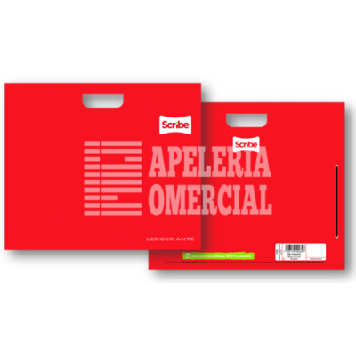 CUADERNO SCRIBE 20 HOJAS COLOR AMARILLO C/AGUJETA